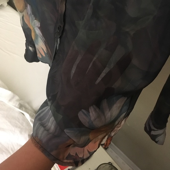 Floral sheer - Picture 4 of 5